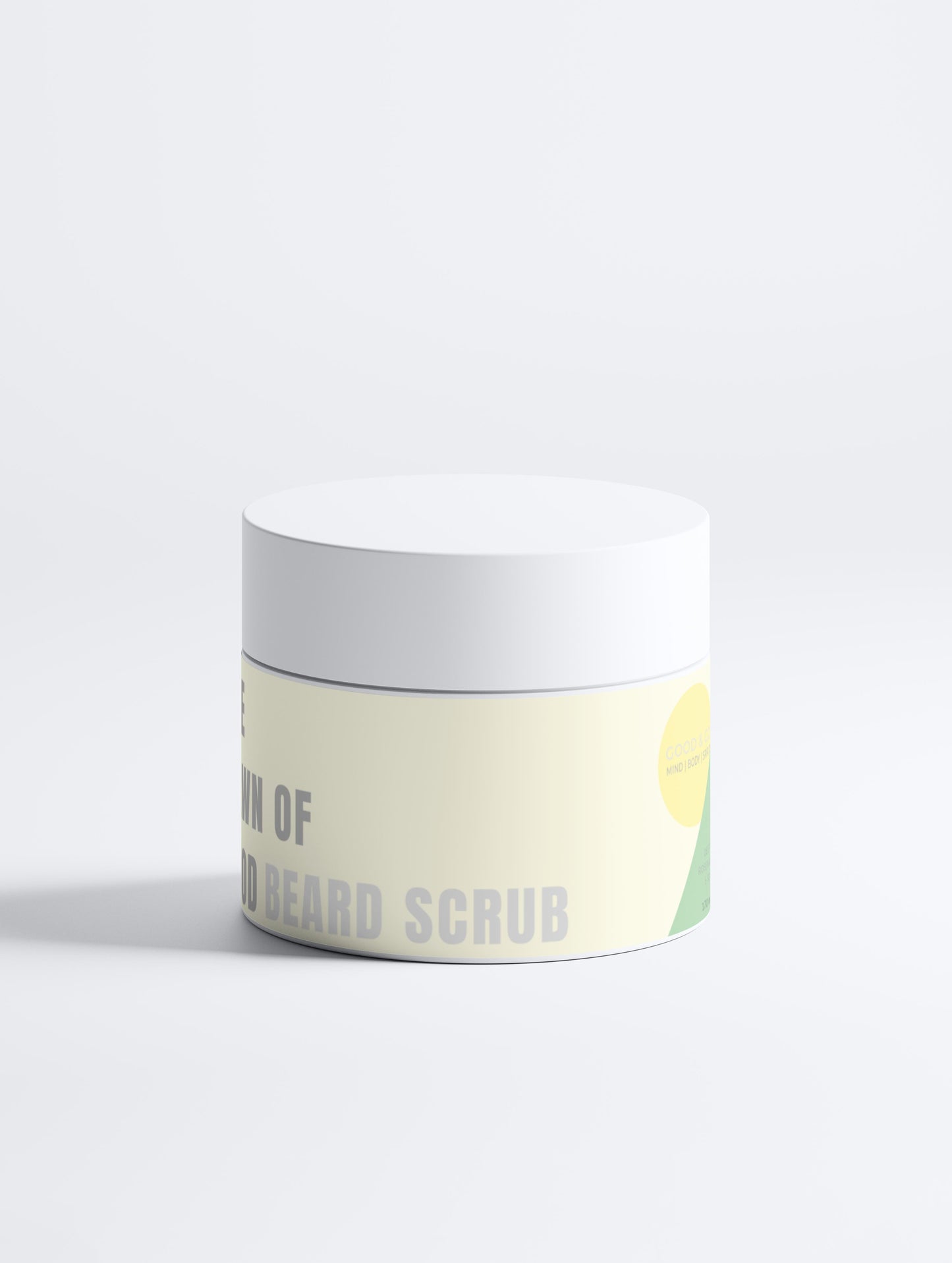 GOOD BEARD Scrub, Rosemary & Mint