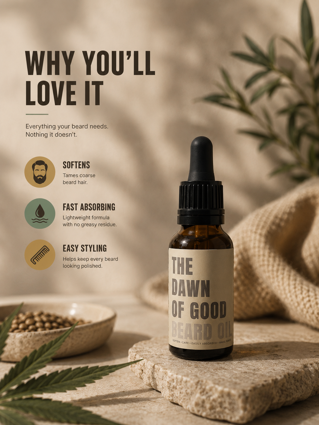 Softening Beard Oil
