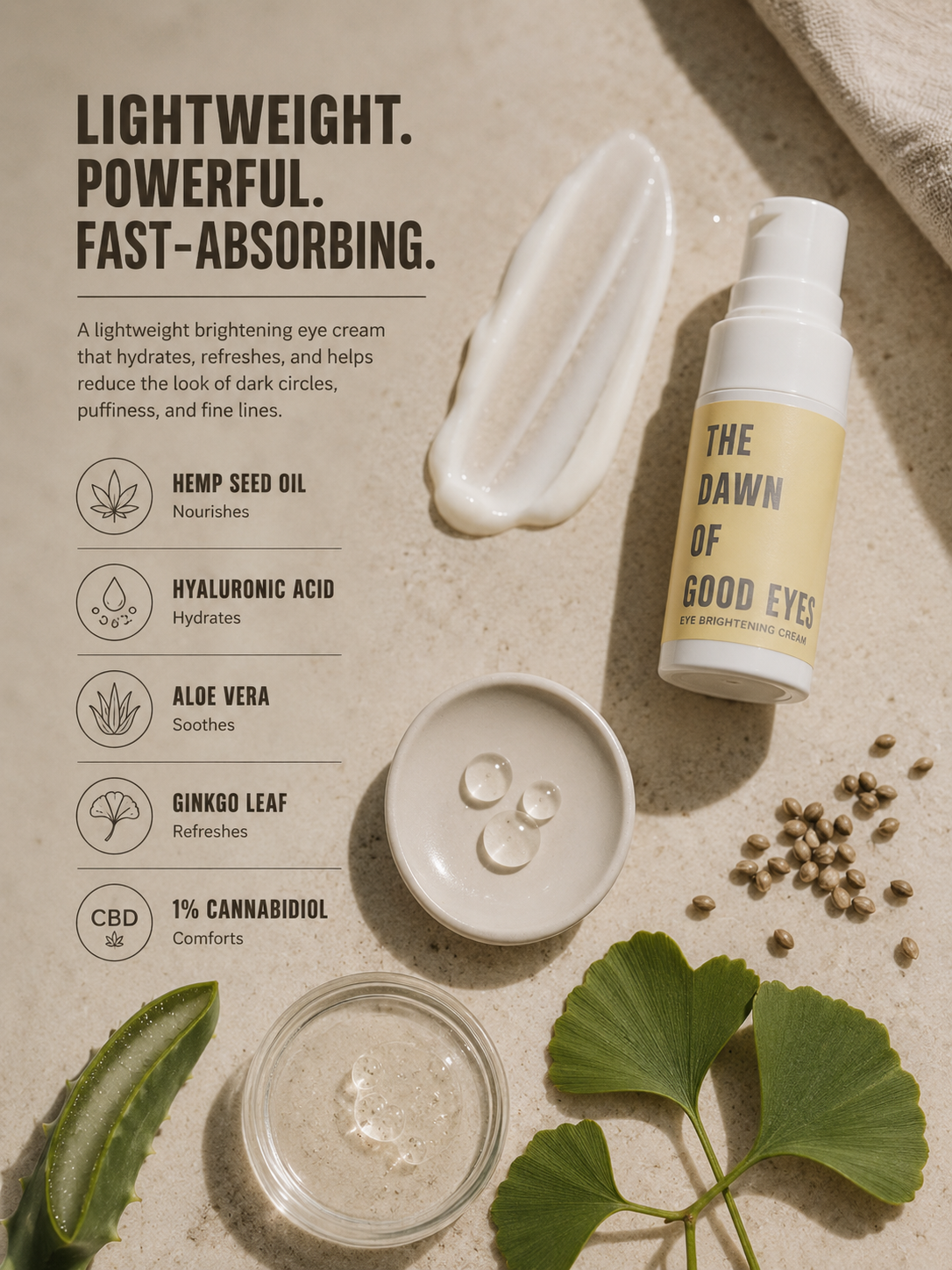 GOOD Brightening Eye Cream